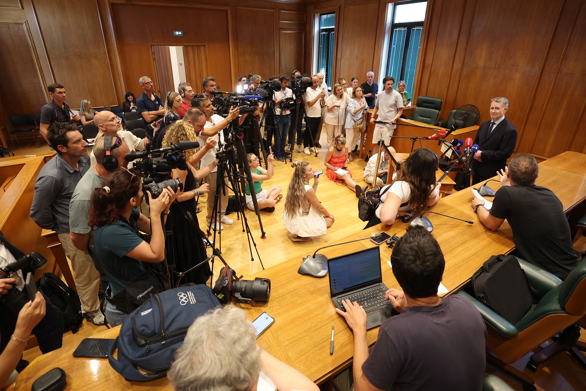 <i>Valery Hache/AFP/Getty Images via CNN Newsource</i><br/>Monaco's Attorney General Stephane Thibault