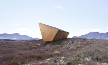 A rendering of what the Earth's Black Box will look like once it's constructed in Tasmania