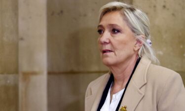 French far-right leader Marine Le Pen