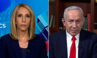 CNN's Dana Bash interviews Israeli Prime Minister Benjamin Netanyahu on Tuesday.