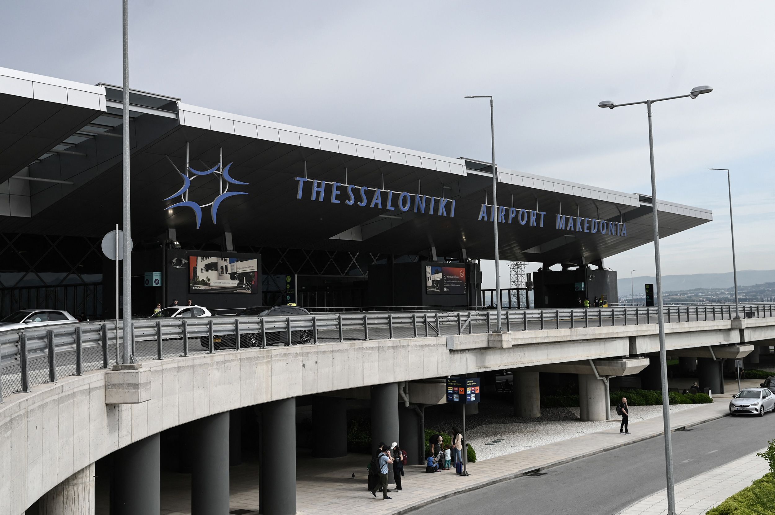 The plane departed from Thessaloniki Airport before being forced to return.