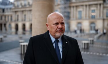 International Criminal Court Chief Prosecutor Karim Khan pictured in Paris in February 2024.