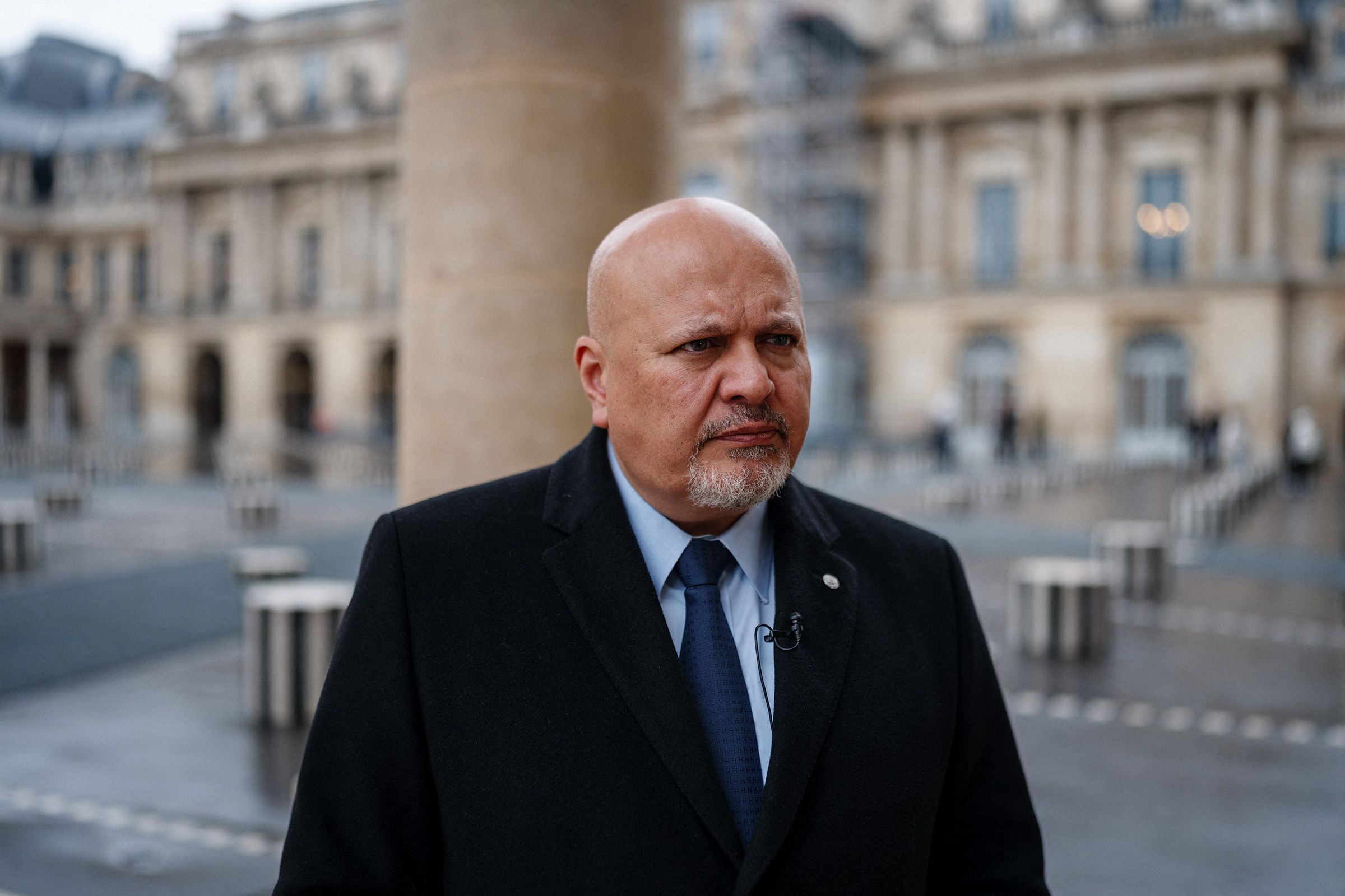 <i>Dimitar Dilkoff/AFP/Getty Images/File via CNN Newsource</i><br/>International Criminal Court Chief Prosecutor Karim Khan pictured in Paris in February 2024.