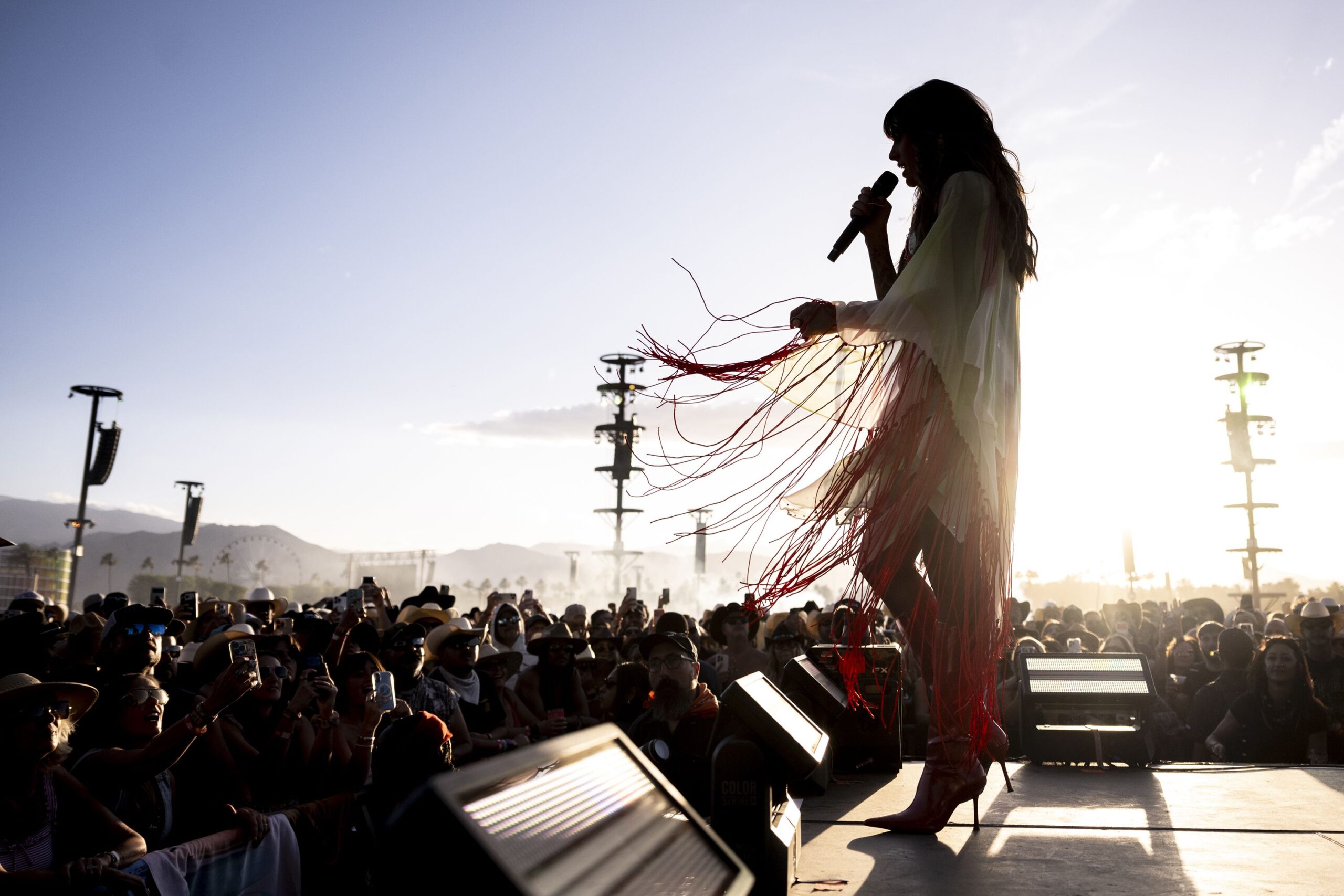 <i>Scott Dudelson/Getty Images/Stagecoach via CNN Newsource</i><br/>Ella Langley has sold out tour dates and is dominating the charts.