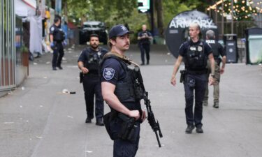 Seattle police responded to a shooting Sunday at the Seattle Center