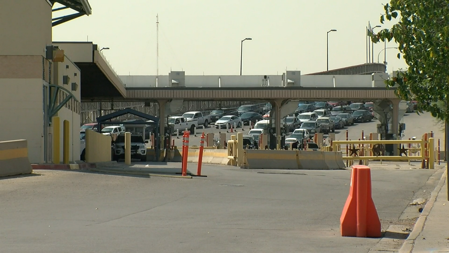 A view of the Paso Del Norte Port of Entry.