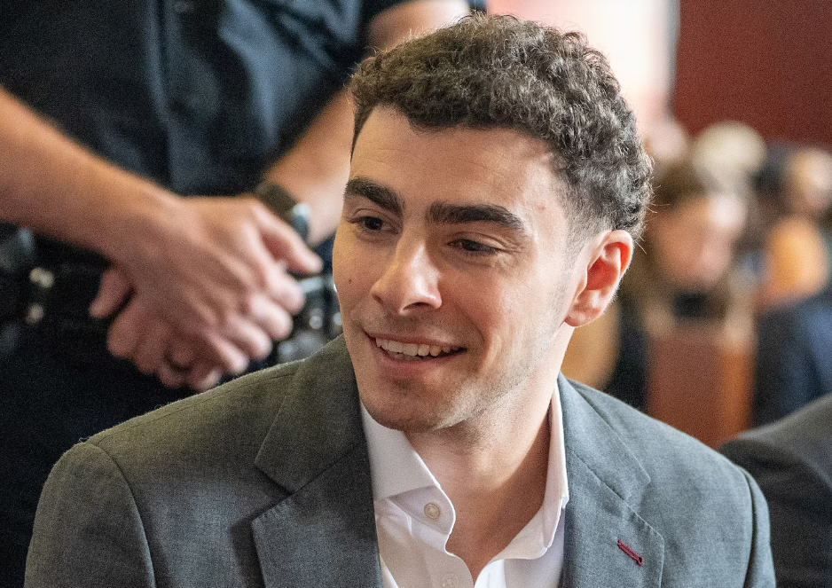 Luigi Mangione attends a pre-trial appearance at Manhattan Criminal Court, in New York City, August 11, 2026.