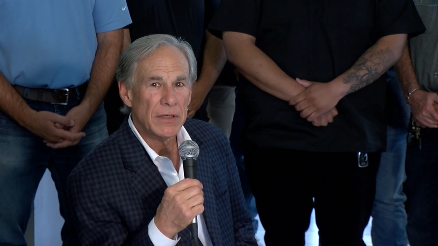 Texas Gov. Greg Abbott explains his proposed housing affordability policies in Socorro, Texas.