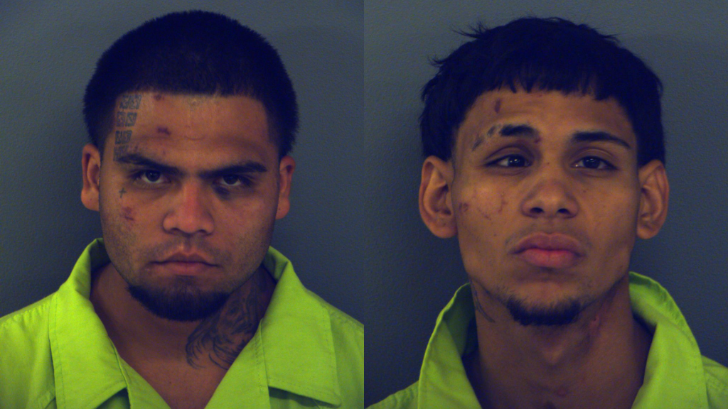 Angel Aaron Flores (left) and Rafel de Jesus Bustillos (right).