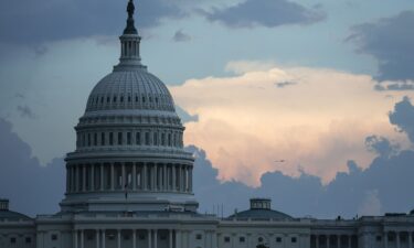 The US Capitol building on July 4.
