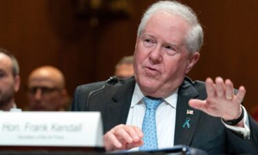 Secretary of the Air Force Frank Kendall testifies before Senate Committee on Appropriations - Subcommittee on Defense hearing on Capitol Hill in Washington