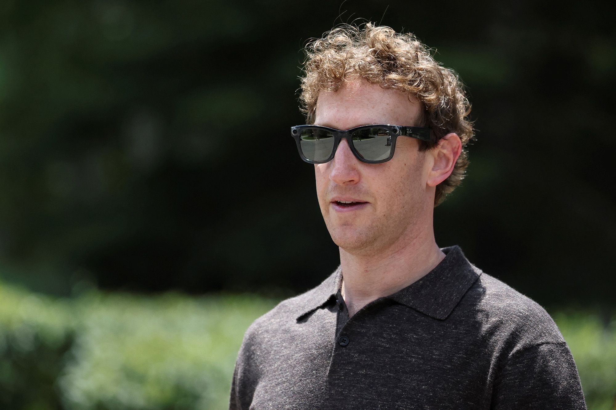 <i>Brendan McDermid/Reuters via CNN Newsource</i><br/>Meta CEO Mark Zuckerberg attends the annual Allen and Co. Sun Valley Media and Technology Conference at the Sun Valley Resort in Sun Valley