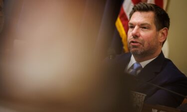 Rep. Eric Swalwell speaks during a House Homeland Security Committee hearing on February 10