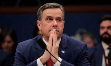 CIA Director John Ratcliffe attends a US House Intelligence Committee hearing on worldwide threats