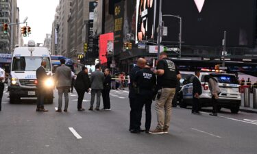 NYPD officers reportedly shot a knife-wielding woman who is accused of stabbing at least two people in Times Square near the area of West 42nd Street and 7th Avenue in Manhattan