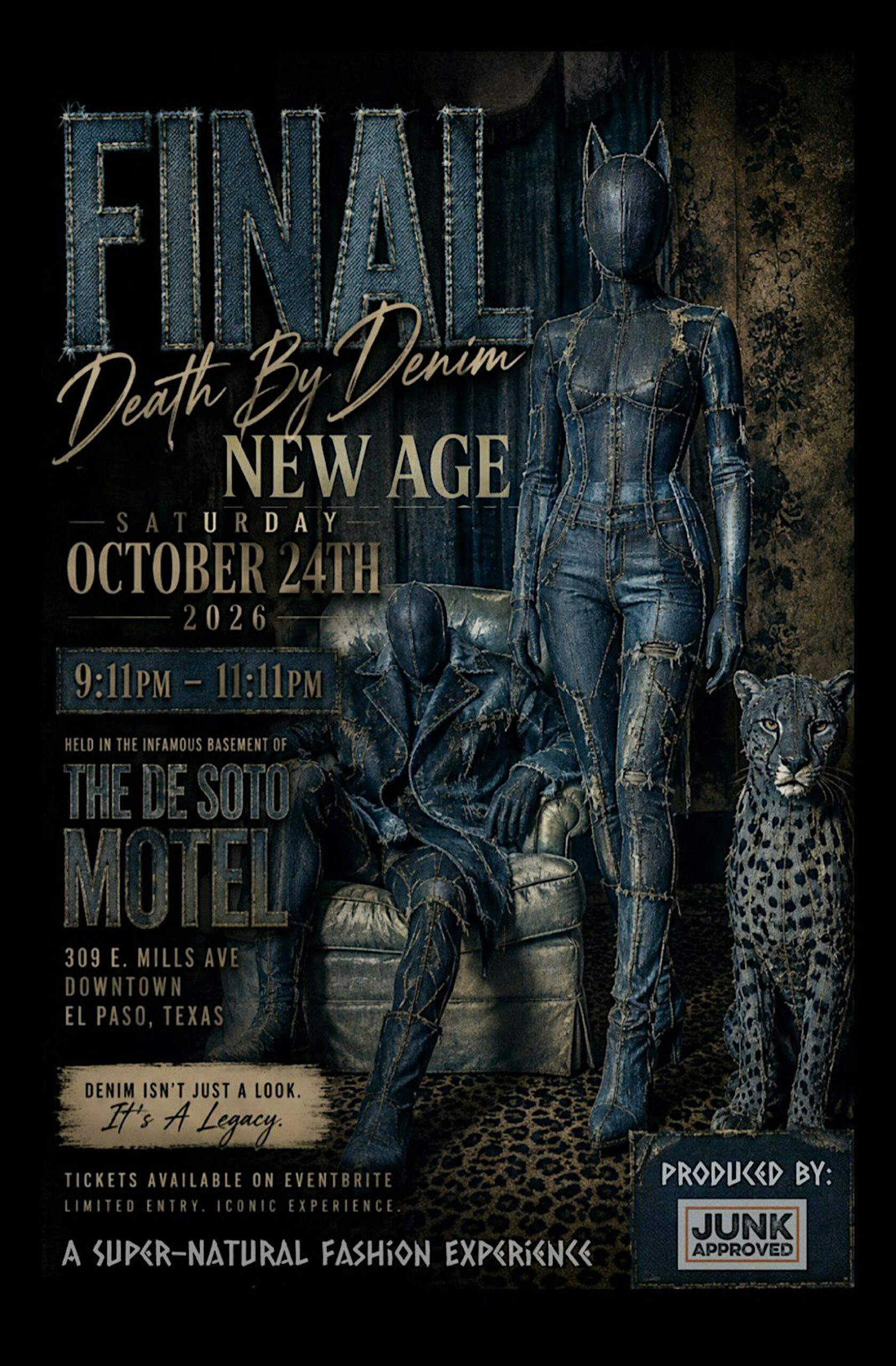 Death by Denim hosts final fashion experience at historic De Soto Hotel in El Paso