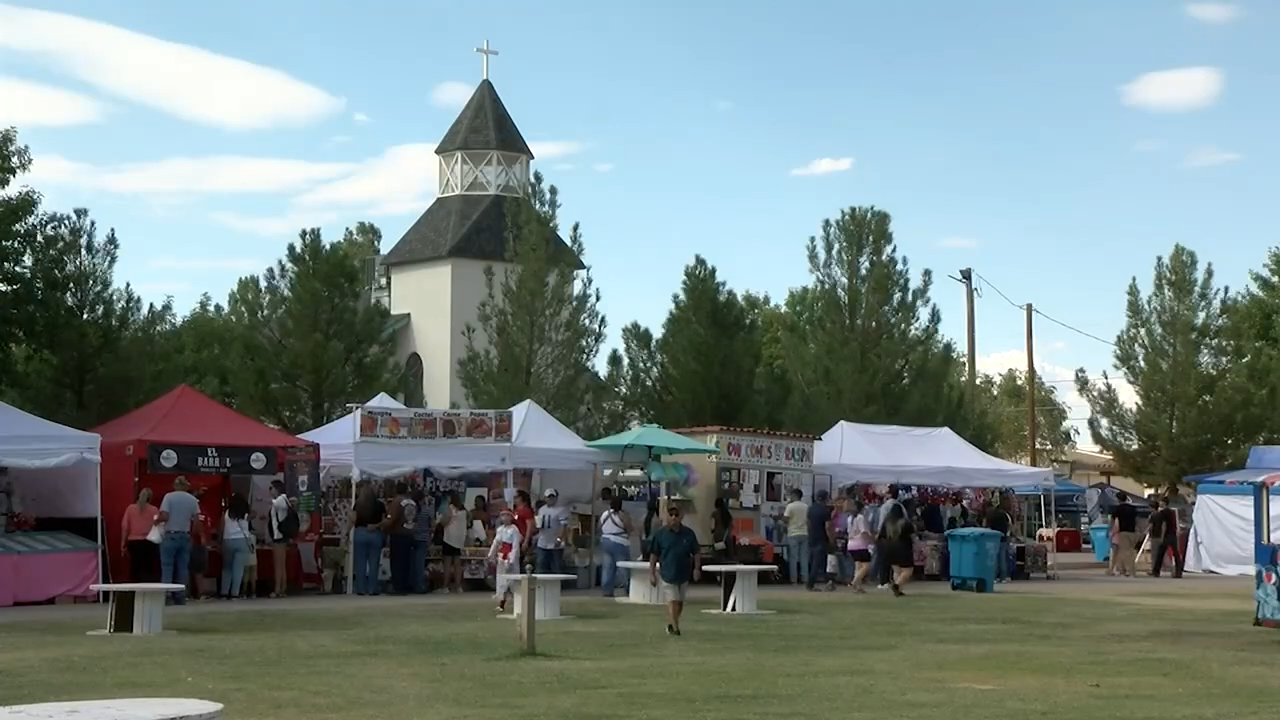 File photo of the San Lorenzo Catholic Church's annual Fiesta de San Lorenzo from 2023.