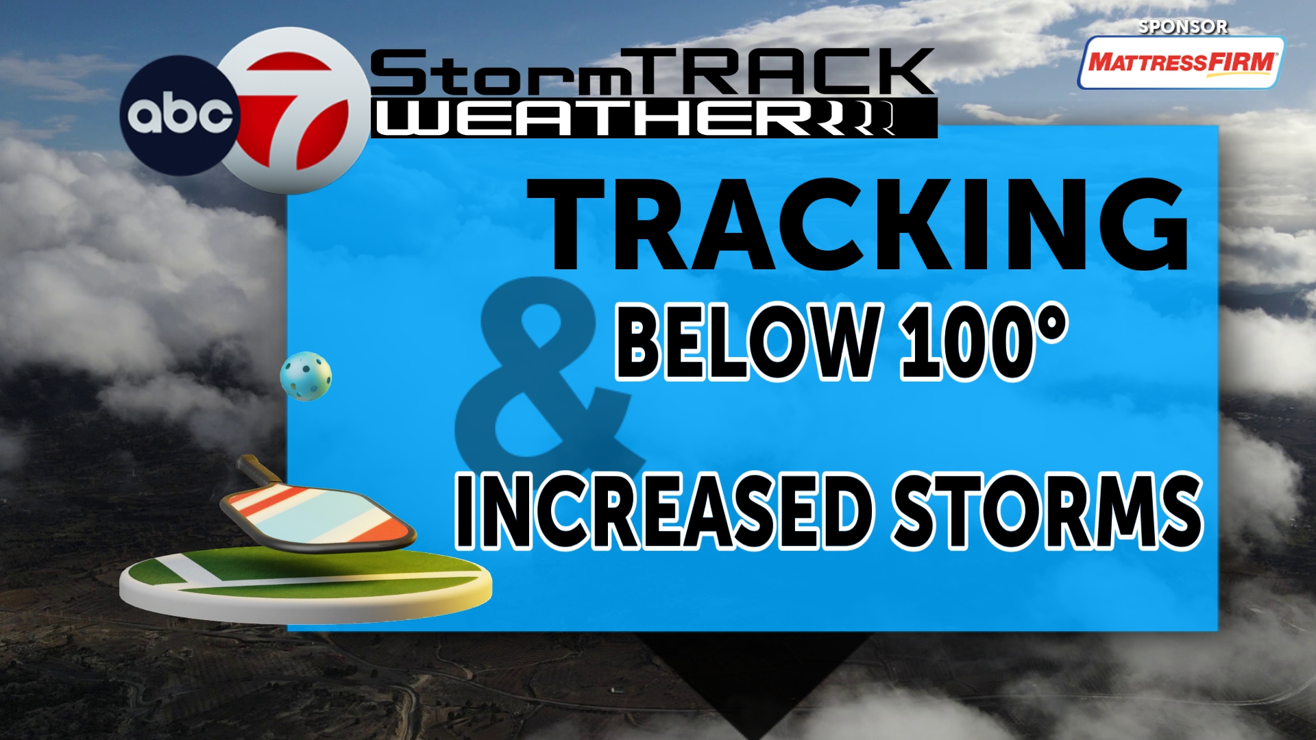 ABC-7 StormTrack Weather – No triples with increased chance for storms Saturday