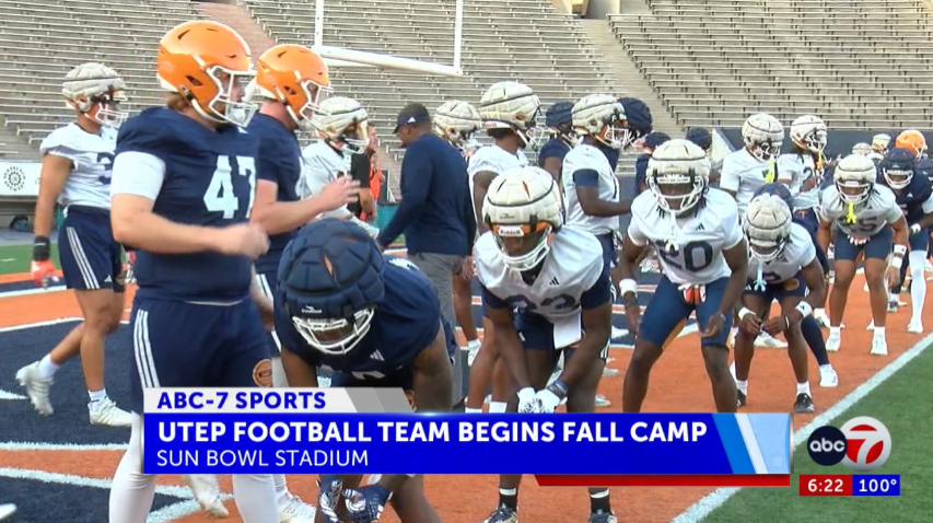 30 Days to Kickoff: UTEP football team begins fall camp
