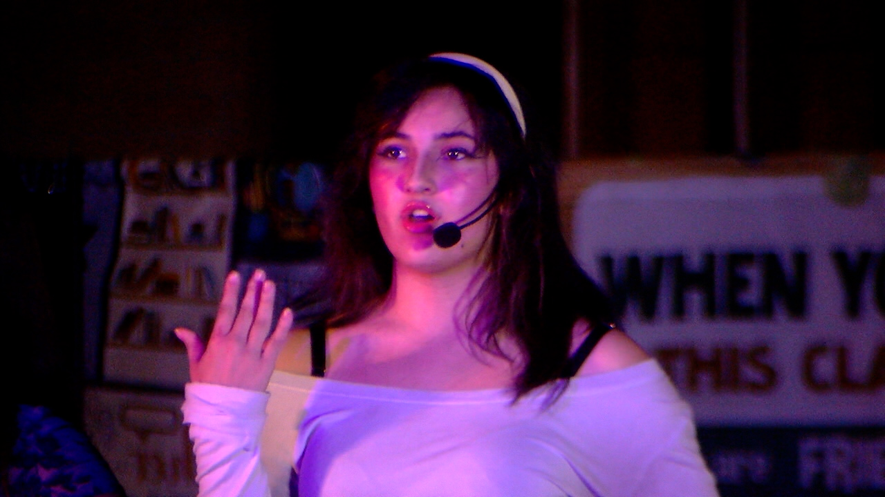 Alex Garcia plays Regina George