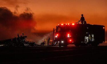Keeping first responders connected during wildfires