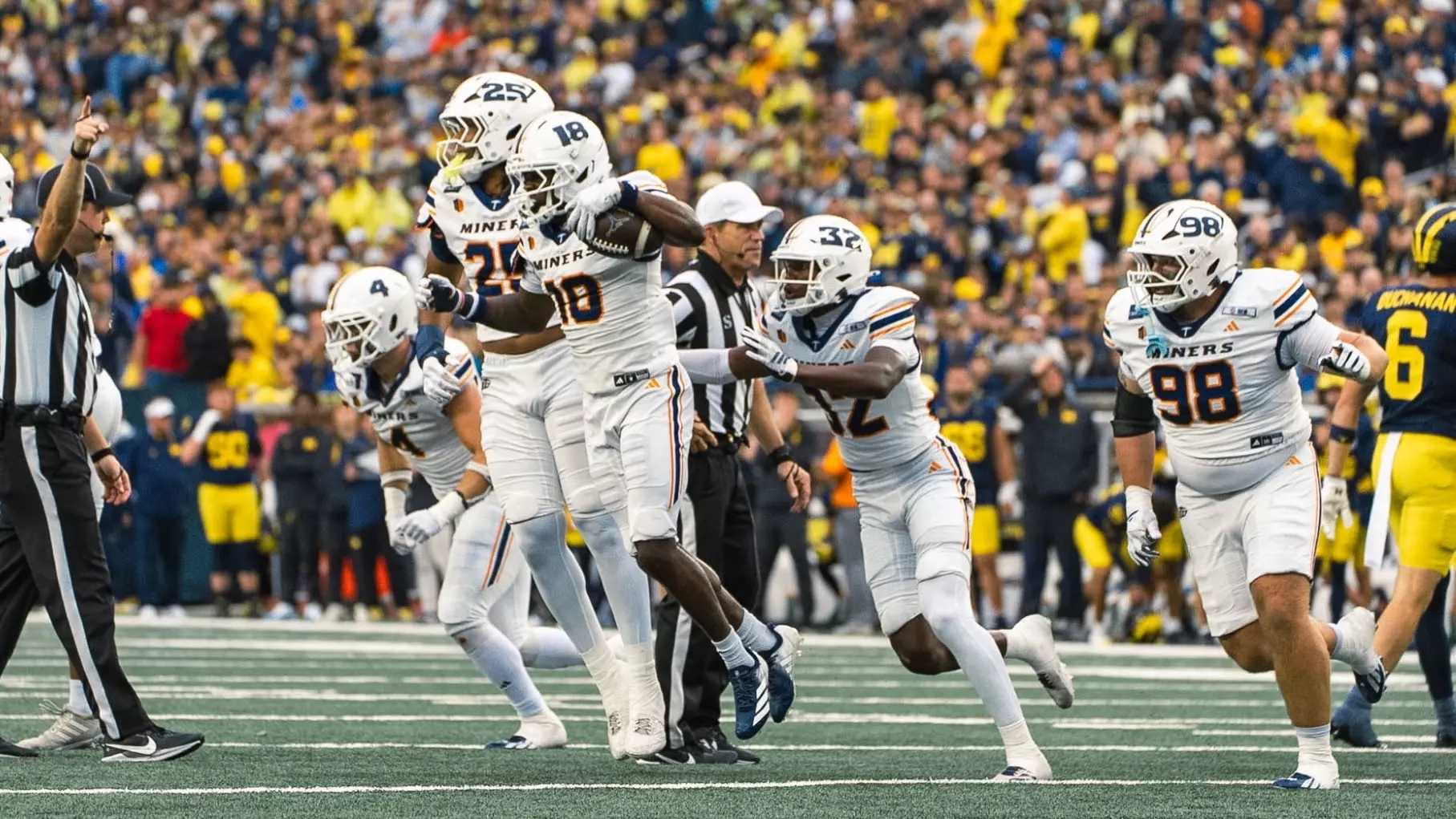 UTEP trails Oregon State 20-0 at halftime