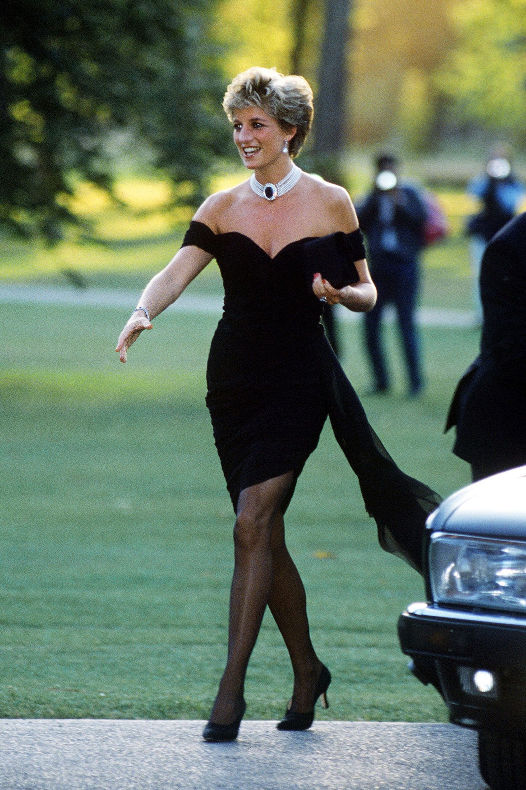 <i>Jayne Fincher/Getty Images via CNN Newsource</i><br/>Princess Diana pictured in June 1994 arriving at the Serpentine Gallery