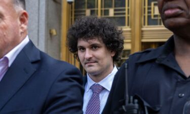 Sam Bankman-Fried leaves the Federal Courthouse in New York in July 2023 following a bail hearing ahead of his trial.