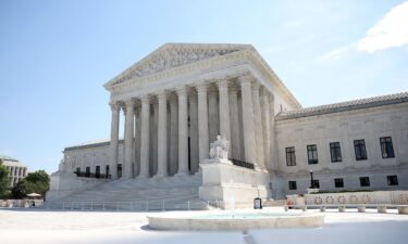 The US Supreme Court is seen on June 25.