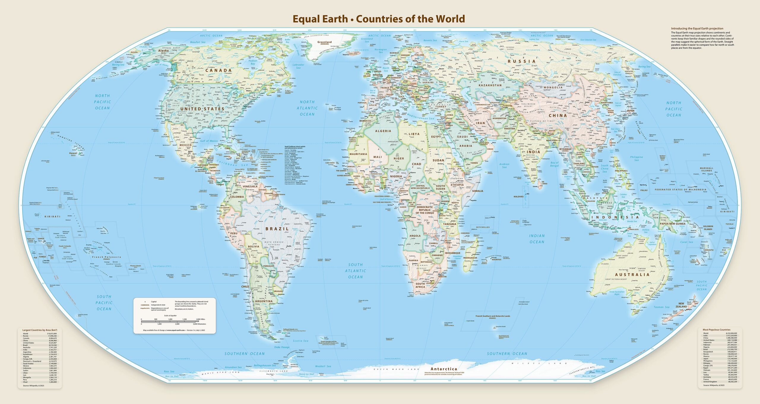 <i>BardoczPeter/Getty Images via CNN Newsource</i><br/>Detailed political world map in Mercator projection
