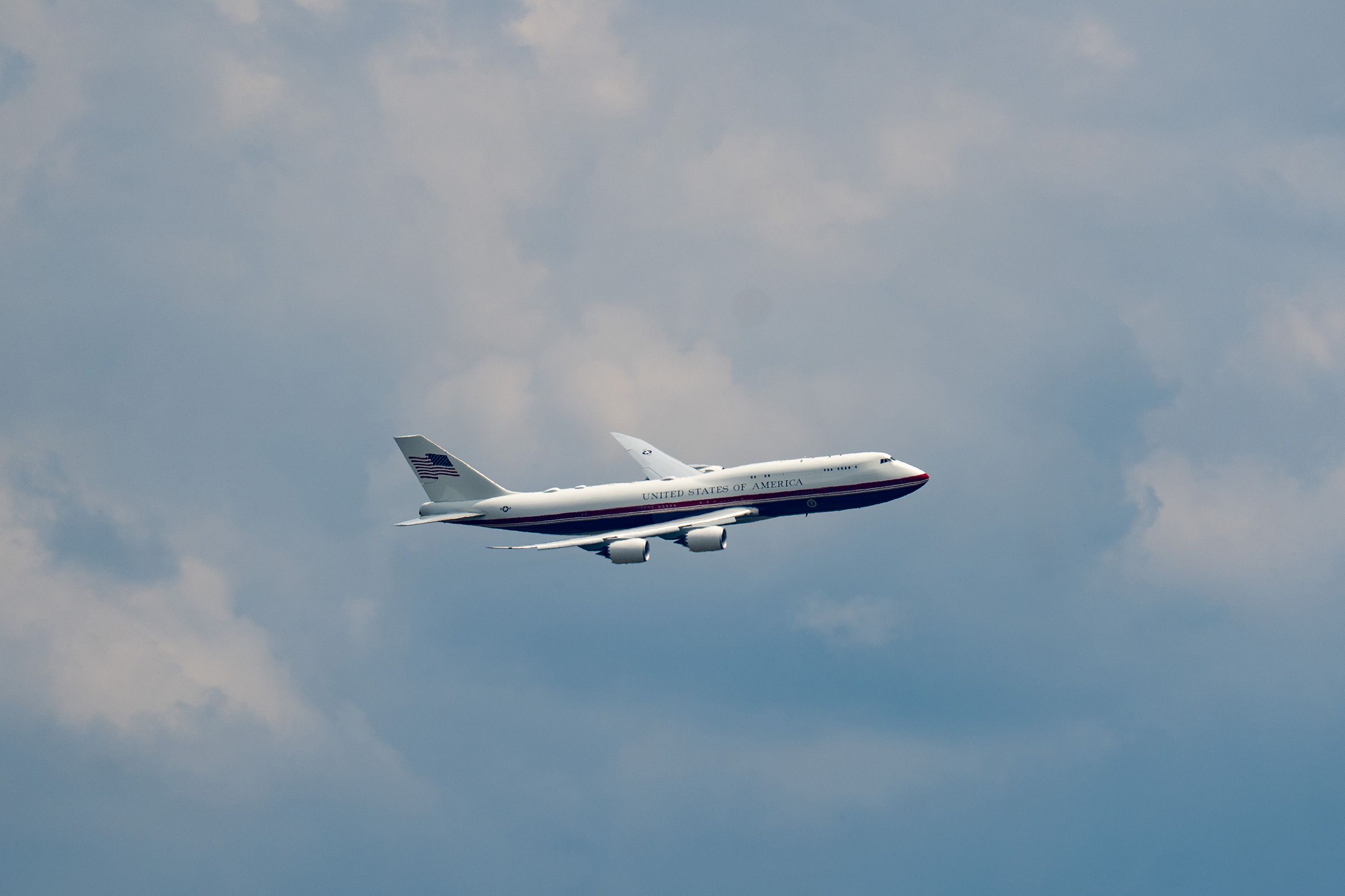 <i>Andrew Leyden/Getty Images/File via CNN Newsource</i><br/>A Boeing 747-8 jetliner