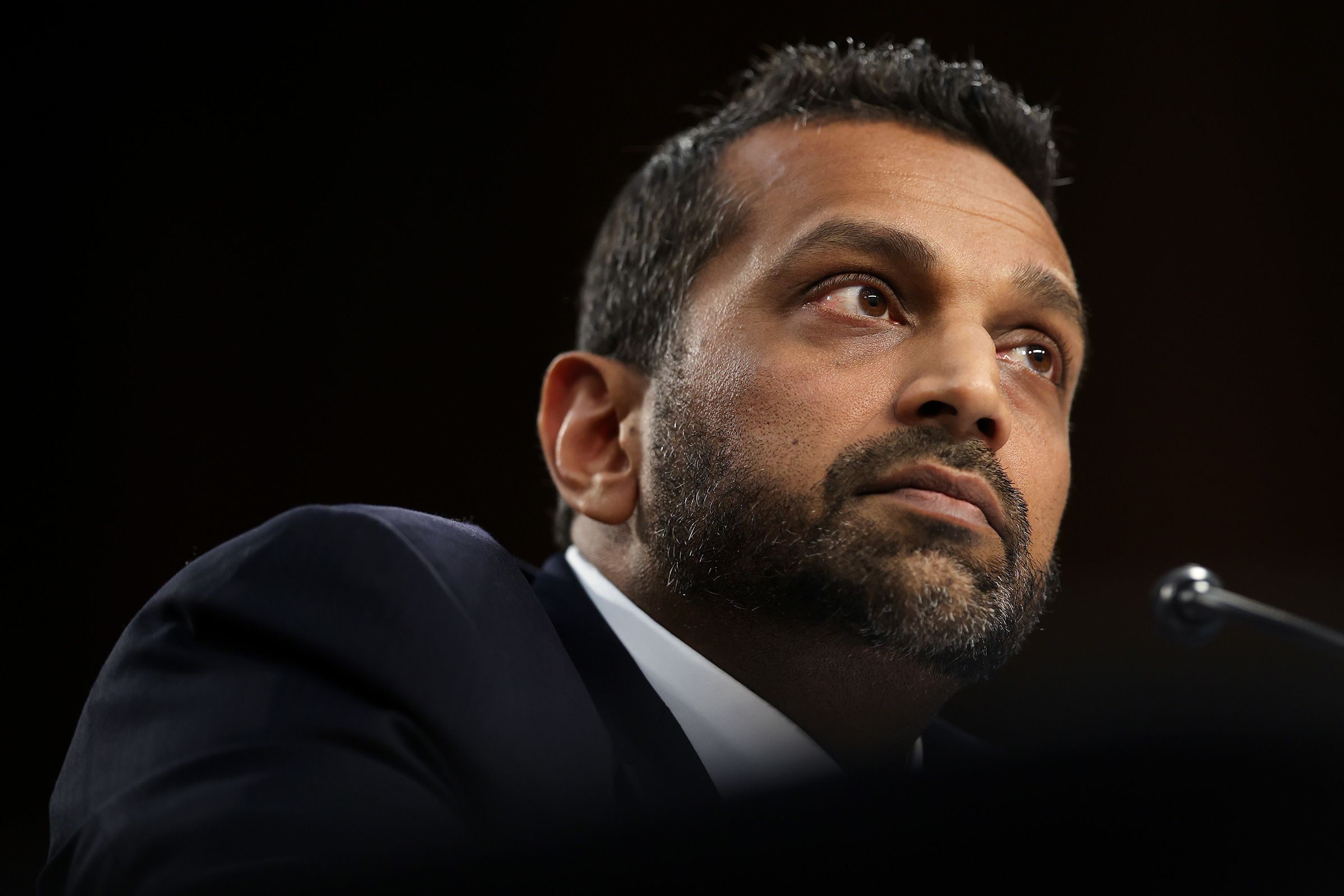 <i>Win McNamee/Getty Images via CNN Newsource</i><br/>FBI Director Kash Patel testifies during a Senate Judiciary Committee hearing in the Hart Senate Office Building