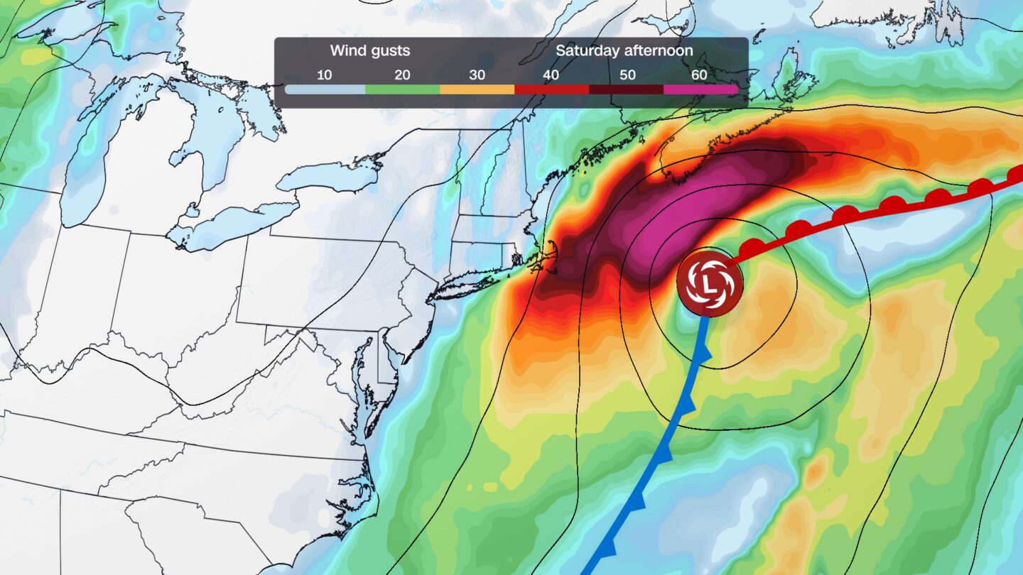<i>CNN Weather via CNN Newsource</i><br/>A forecast model