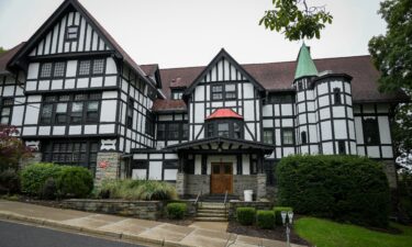 The Chi Phi fraternity house at Cornell University in Ithaca