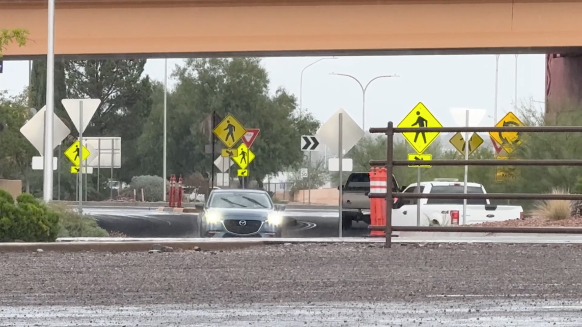 Driving safe amid possible flooding in New Mexico