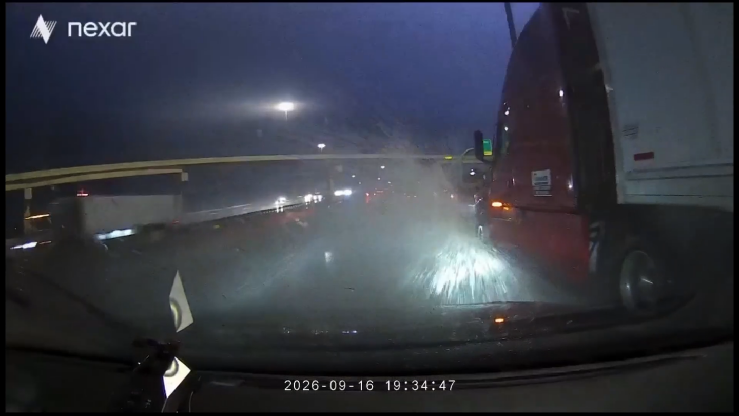 Dashcam footage of Wednesday night rains in El Paso. It caused ponding in several areas.