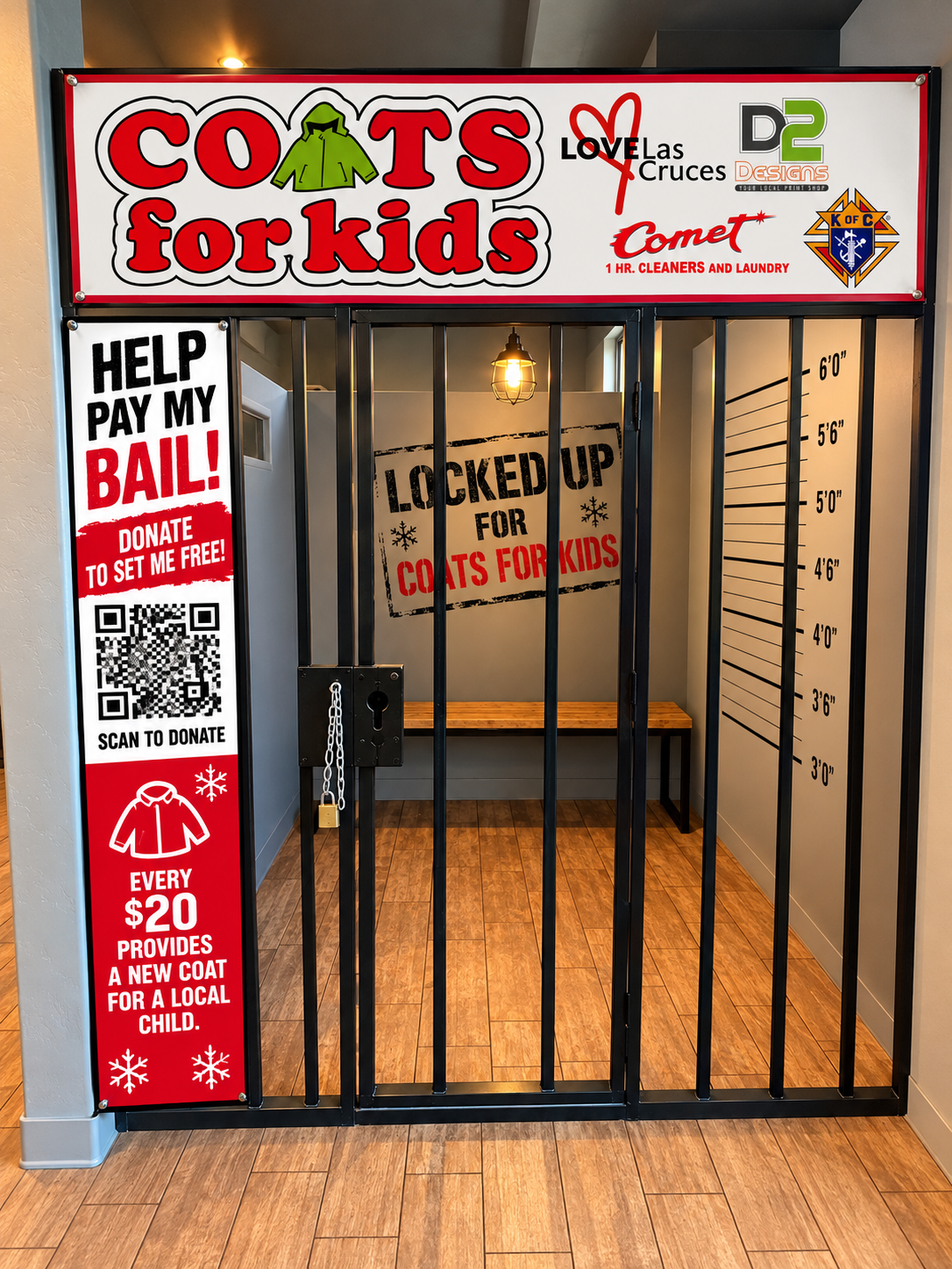 Coats for Kids campaign launches 32nd Year in Las Cruces, aiming to keep children warm this Winter