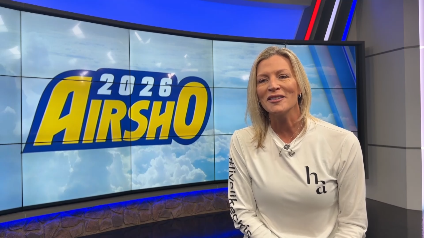 As an air boss, Kellie Hudson coordinates the movements for air shows across the U.S., including the 2026 Amigo Airsho.