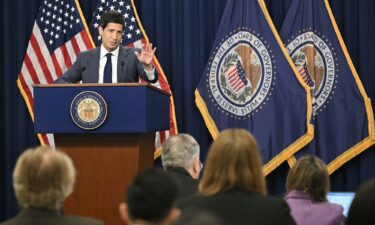 Federal Reserve Chairman Kevin Warsh speaks during a press conference following the Federal Open Market Committee's interest-rate decision in Washington