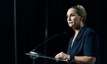 Democratic congressional candidate Bernadette Greene-Placentia participates in the 2026 AZ Clean Elections debate for the 8th Congressional District in Scottsdale