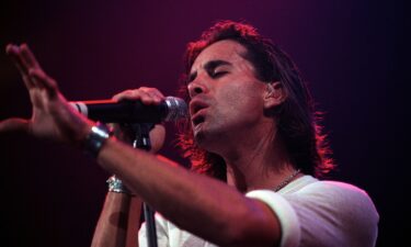 Creed frontman Scott Stapp at Madison Square Garden in New York