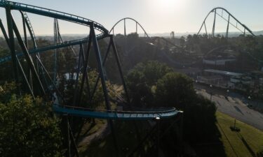 A view of Six Flags Over Georgia