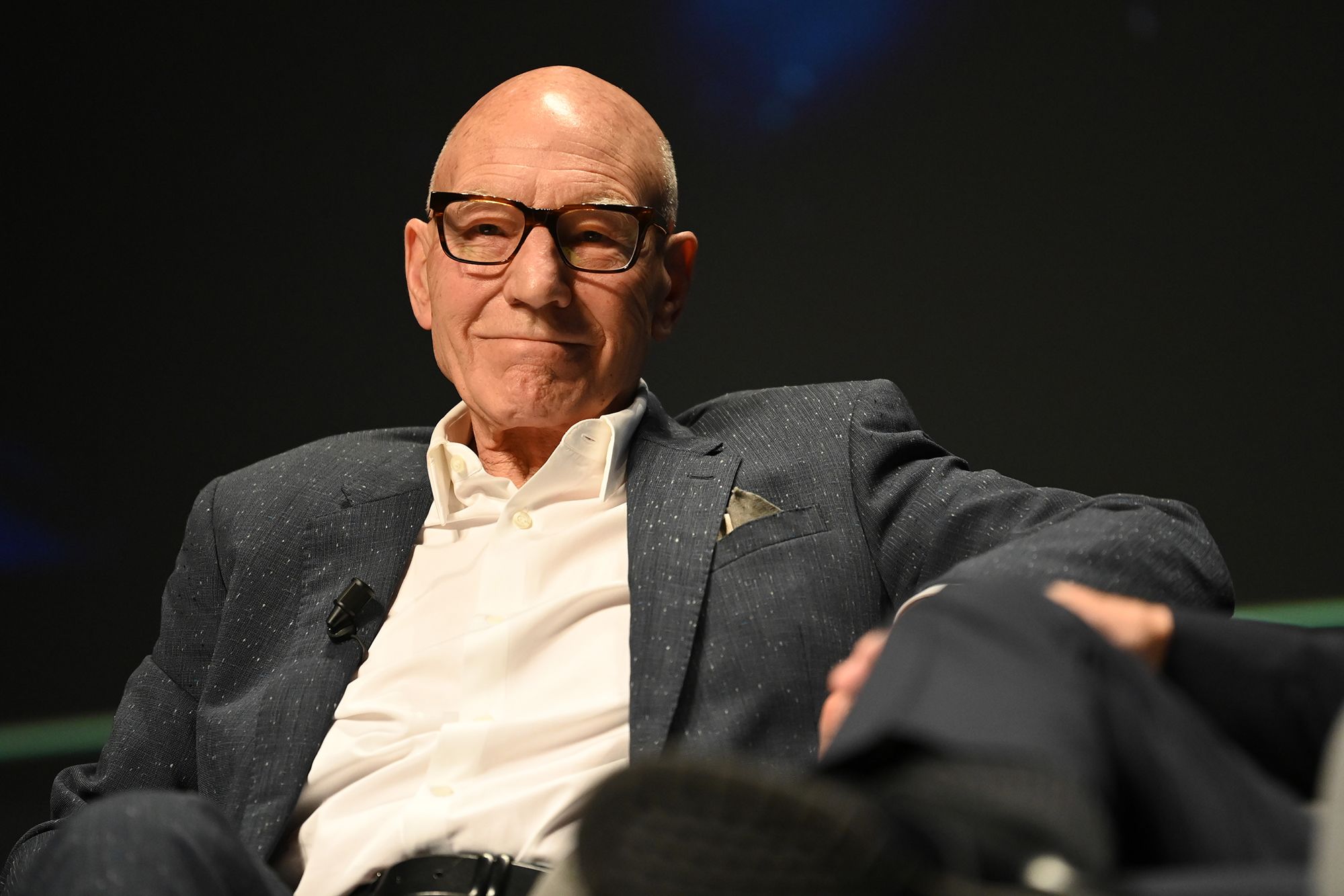 <i>Eamonn M. McCormack/Getty Images via CNN Newsource</i><br/>Patrick Stewart