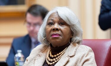 Virginia Senate President pro tempore L. Louise Lucas listens to debate on the Senate floor