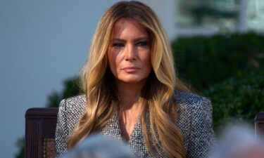 First lady Melania Trump attends an event about women's health