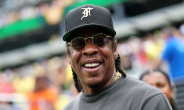 Jay-Z at the FIFA World Cup game back in July.