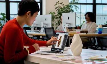The MacBook Pro with PROLED-XDR Display is Apple's first MacBook with a touchscreen.