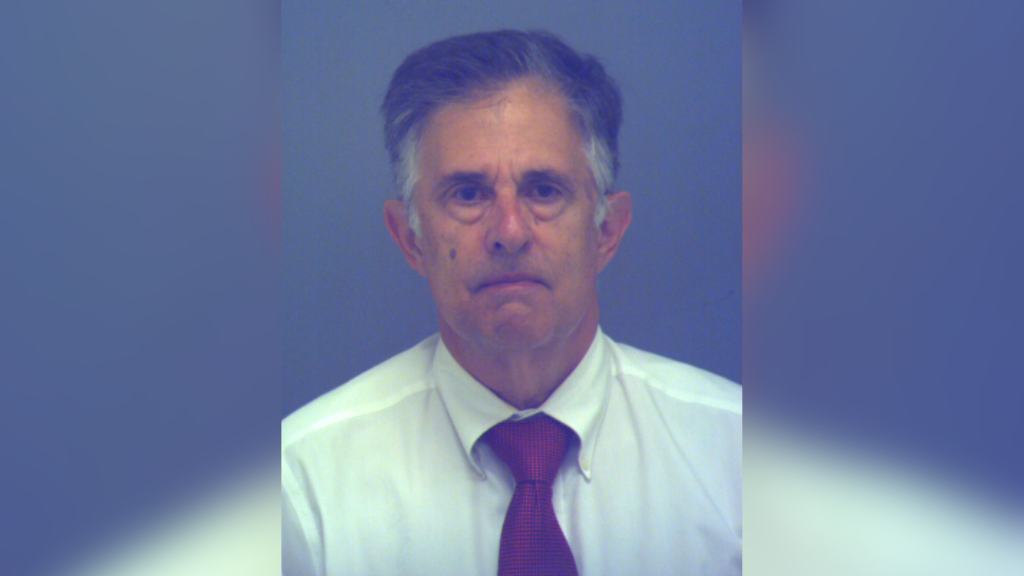 Edward Michelson's mugshot.