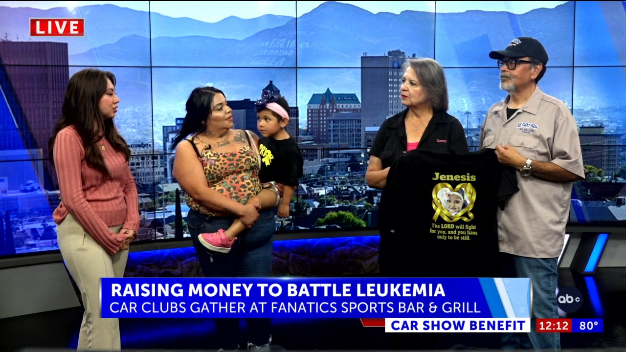 El Paso car clubs organize benefit show for girl battling leukemia