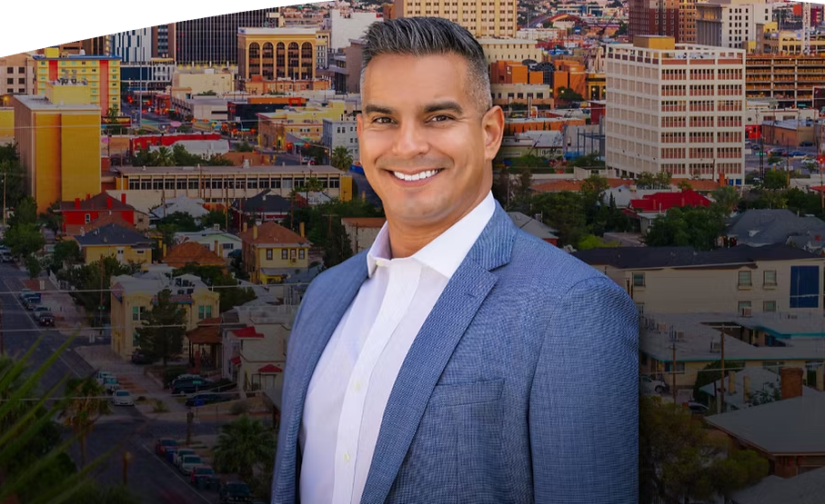 A screenshot from Matthew Guzman's campaign website.
